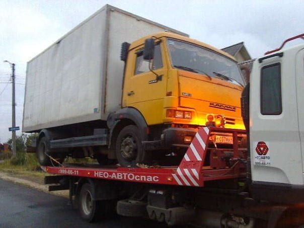 эвакуатор и ПДД