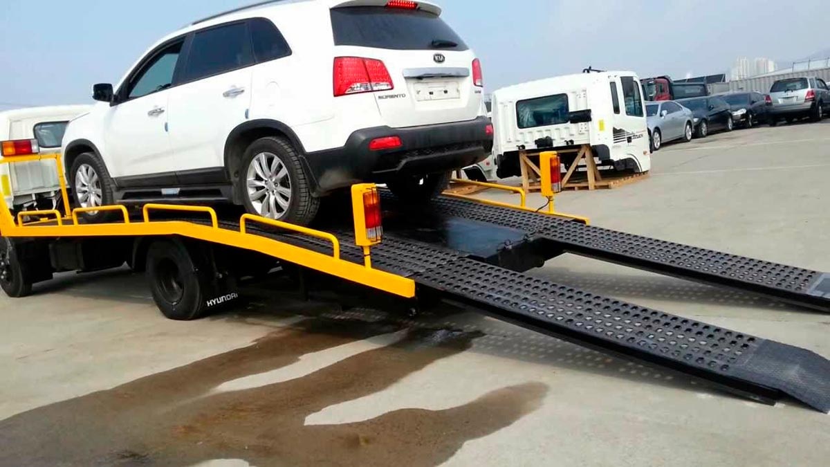 Правила погрузки автомобиля