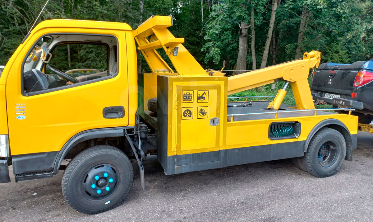 Эвакуатор с частичной погрузкой